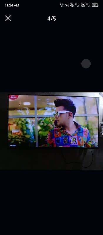 50 inch Samsung android frameless 3