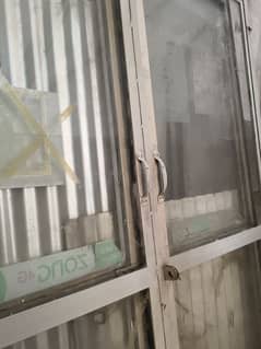 "2 Heavy-Duty Iron Sliding Glass Door for Sale"