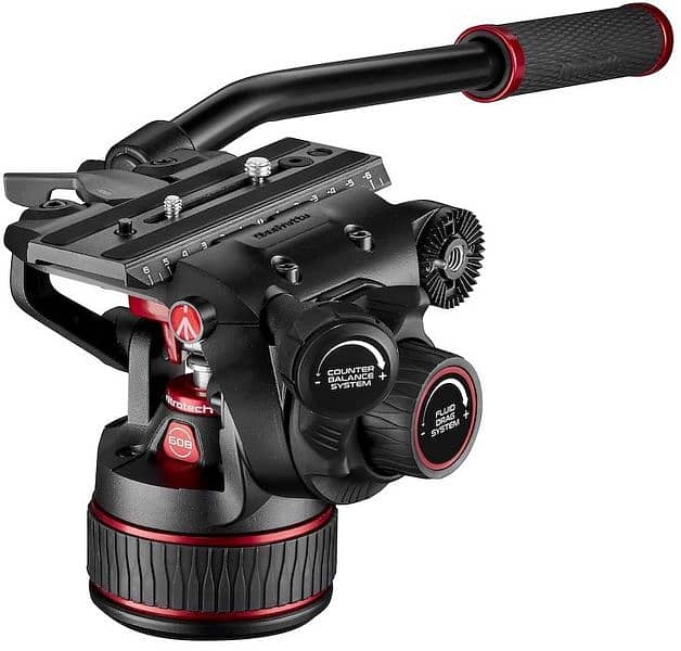 Manfrotto MVH608AH Nitrotech 608 Fluid Video Head 1