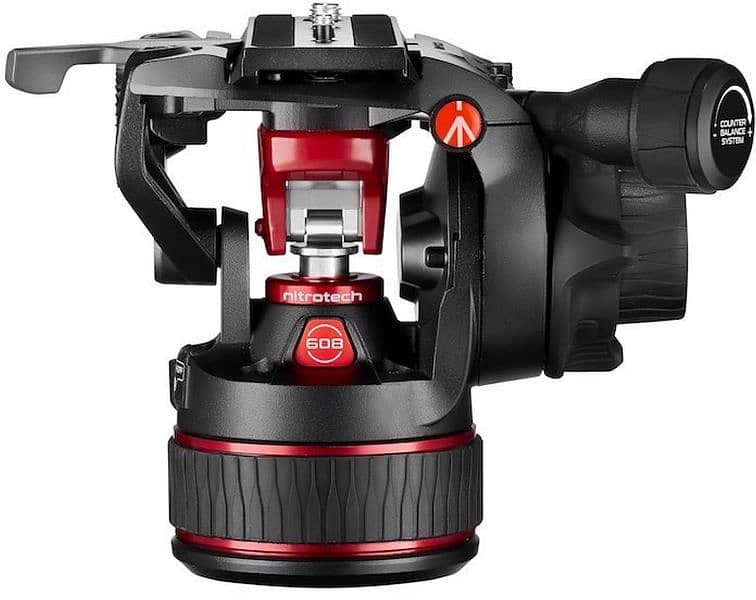 Manfrotto MVH608AH Nitrotech 608 Fluid Video Head 2