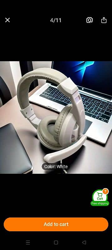 Heavy Bass Wired Headphones 1