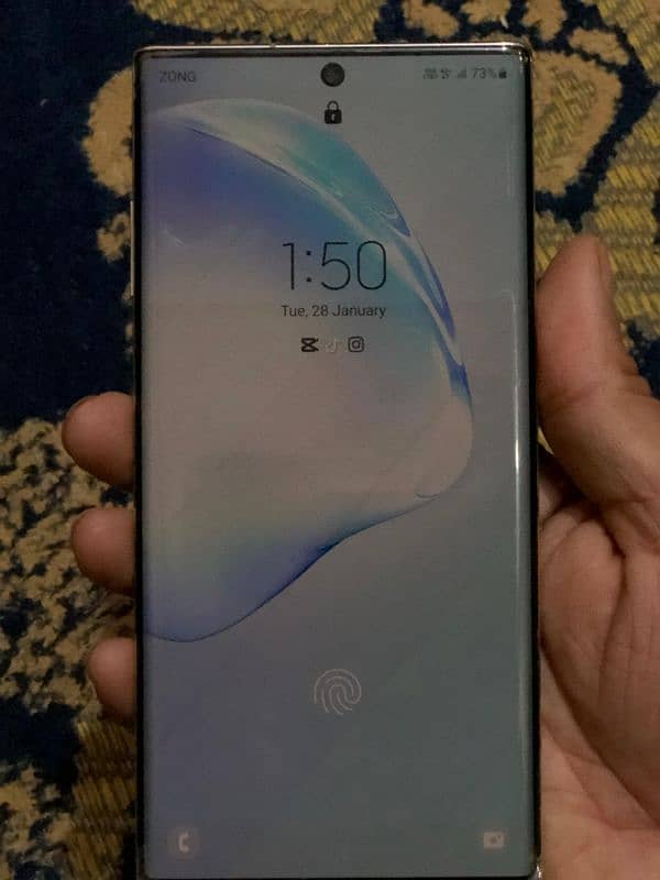 Samsung Note 10 plus Halka Sa Shaid ha Pta Paij baky all okay ha 1