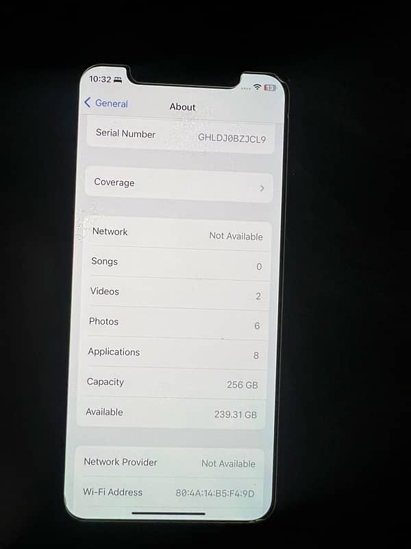 iphone X 256gb factory unlock 4