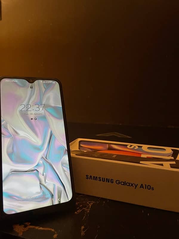 Samsung A10s Dual Sim PTA With Box ( 10/10 ) 0