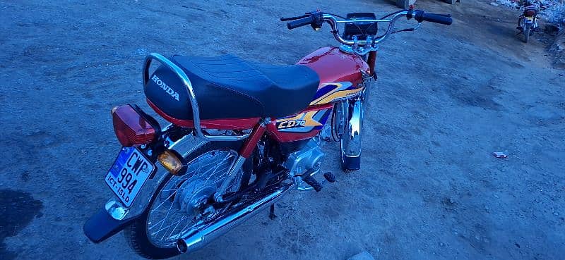 Honda cd 70 2024/2025 model 150k sy nechy waly rabta na kary. 0