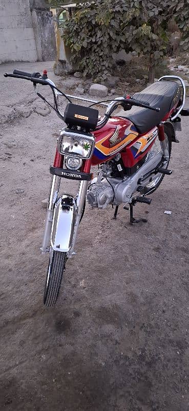 Honda cd 70 2024/2025 model 150k sy nechy waly rabta na kary. 4