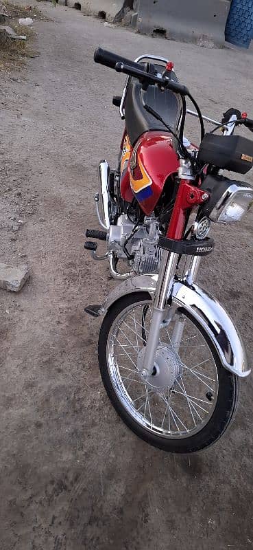 Honda cd 70 2024/2025 model 150k sy nechy waly rabta na kary. 5