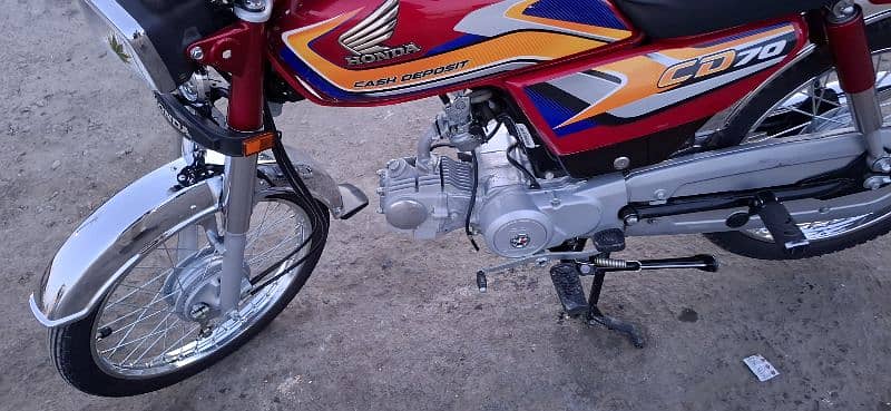 Honda cd 70 2024/2025 model 150k sy nechy waly rabta na kary. 6