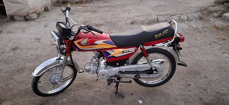 Honda cd 70 2024/2025 model 150k sy nechy waly rabta na kary. 7