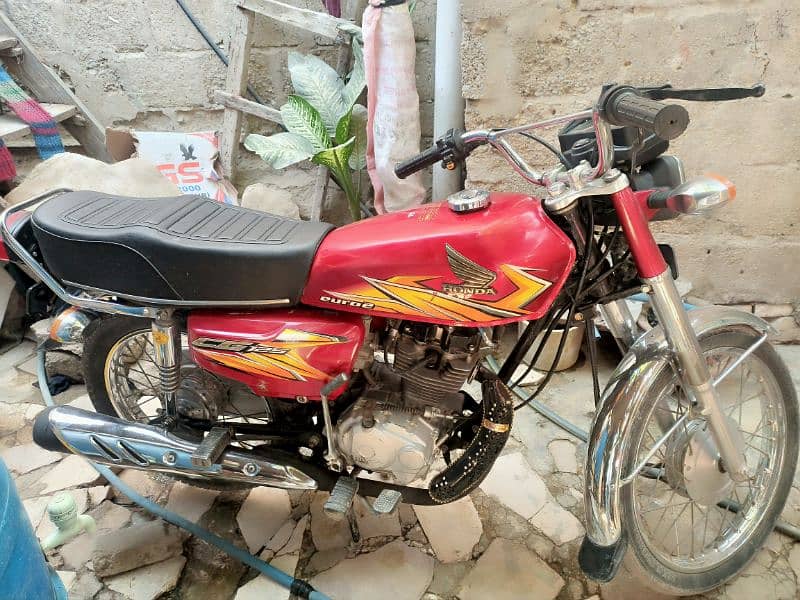 Honda 125 2021 Karachi number ha first owner 3