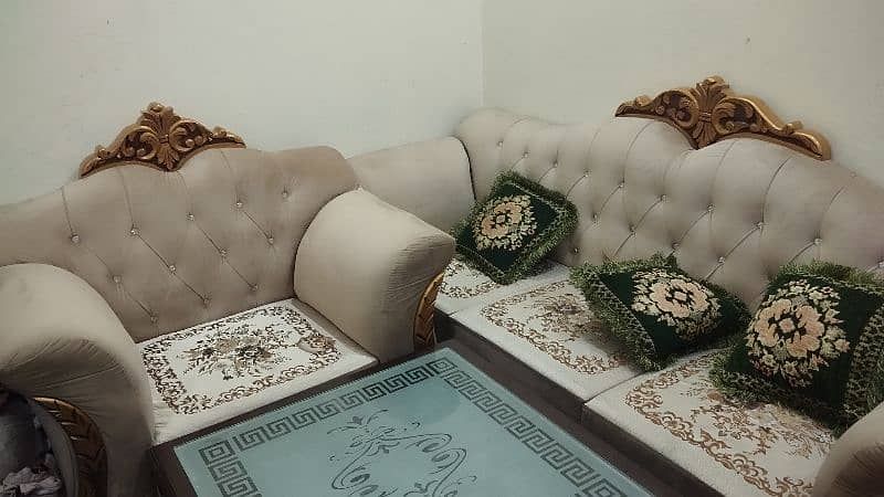 3years used sofa set master foam 1