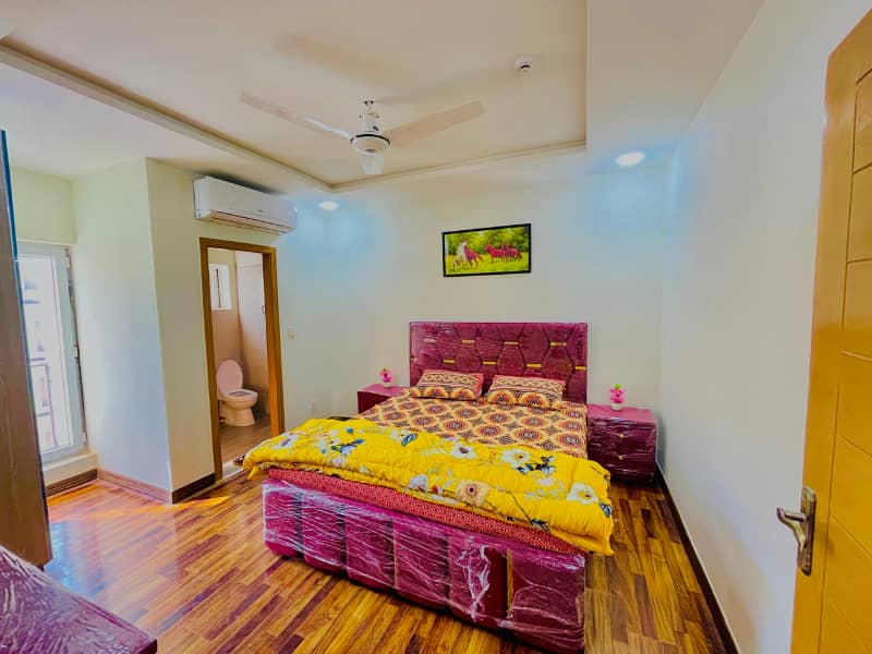 2 beds room furnished flat available for rent in bharia town phase 8 3