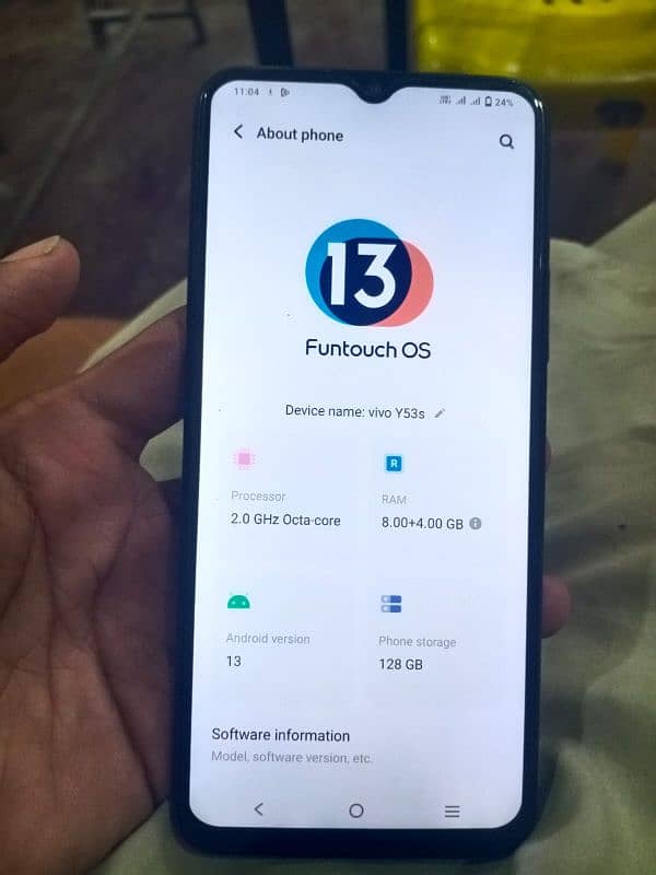 VIVO Y53s 8+4/128GB Original, urgent 2