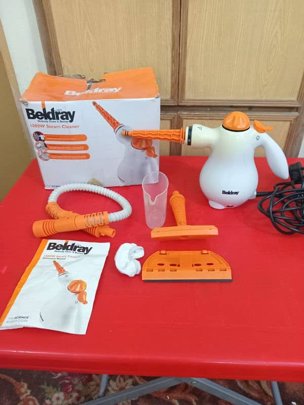 Beldray Electric Hand Held Steam Cleaner and Garment Steamer 3