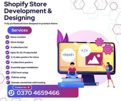 Web Development | Shopify store | Ecommerce Web