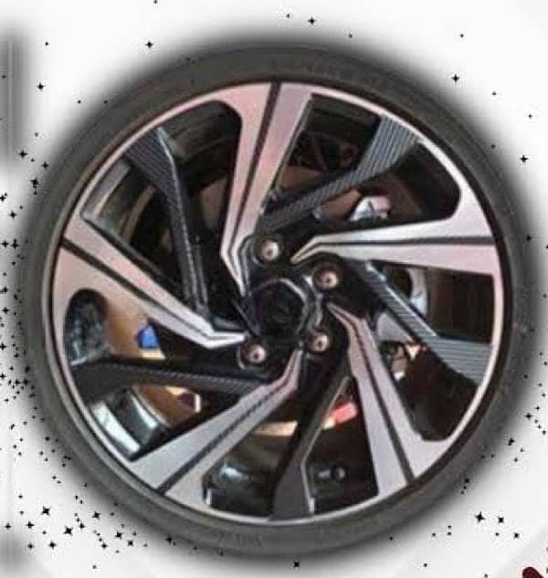 Civic X Rims 16 inches rims with tyre 0