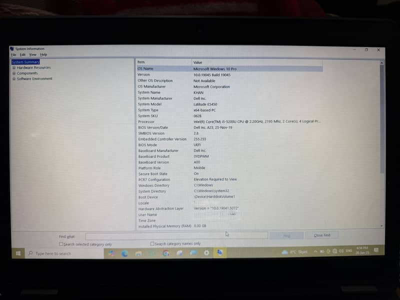 Dell Latitude E5450 Core i5 – 5th Generation – CPU @ 2.20GHz 1