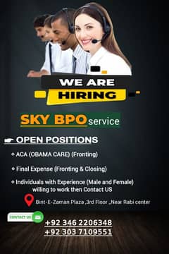 03700589014 "Hiring Now" Call Centre Agents _ Males and Female Needed