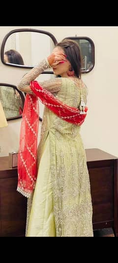 Long Shirt with Lehnga and Dupptta