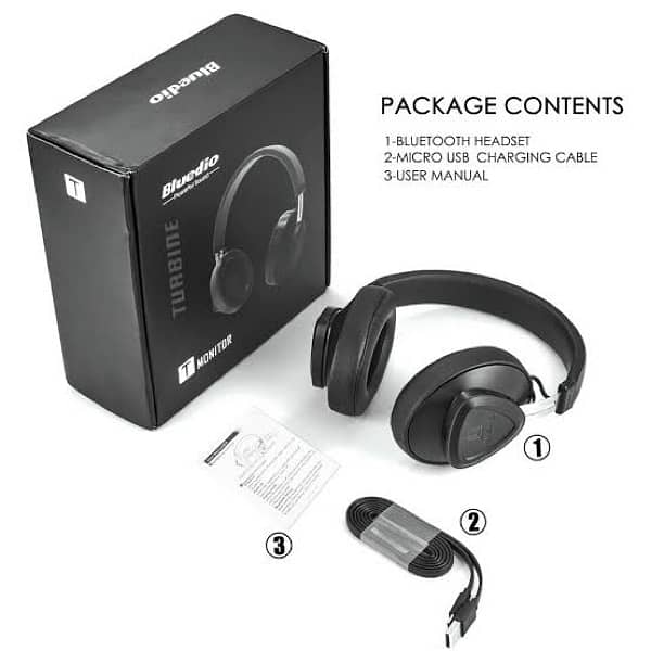 Bludio monitor wirless headphone 0