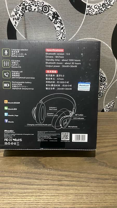 Bludio monitor wirless headphone 5