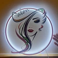 Neon Lights-2D+3D Calligraphy+3D Signboards