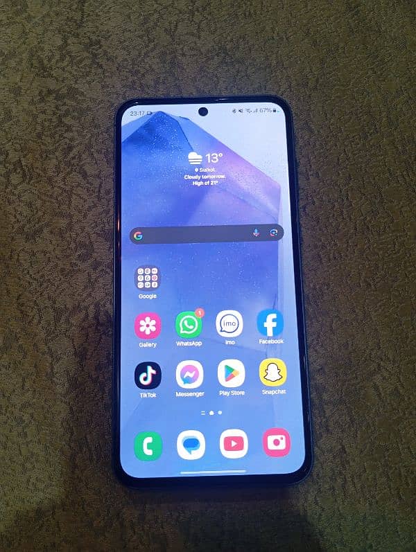 Samsung A55 5G Non pta 128gb with box charger 6