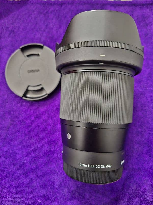 Sony crop body lenz 16mm for sale 10/10 cond with box 1