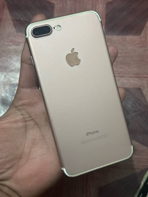 iphone 7 plus 32 gb PTA approved Rose Gold Color 0