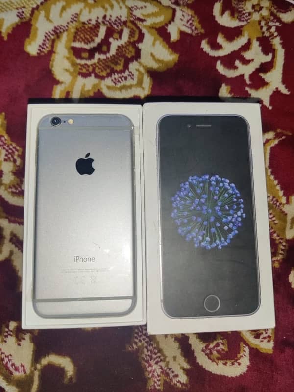 Iphone 6 32Gb Pta approved with box 0