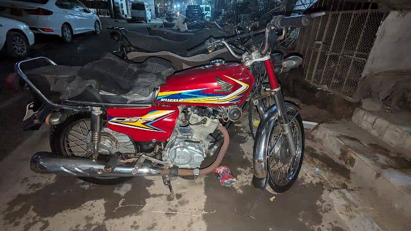 Honda CG125 2019 karachi no 0