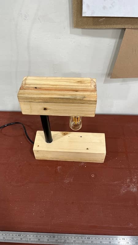 wooden lamp 1