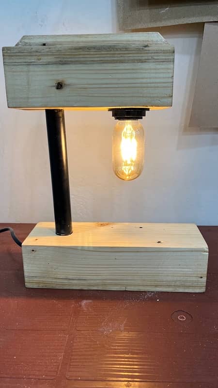 wooden lamp 2