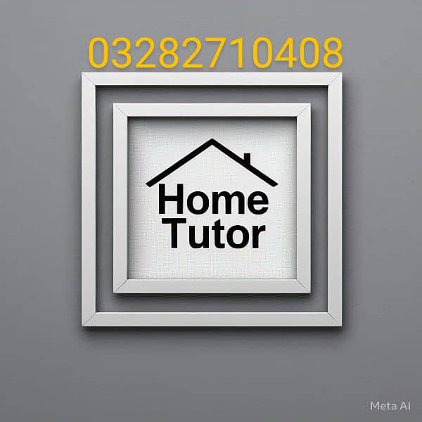 Experienced home tutor 0