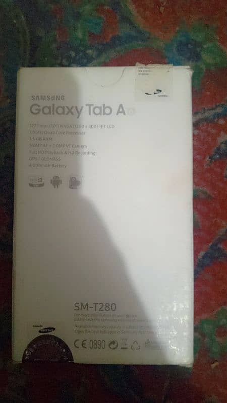 Samsung Galaxy Tab A6 lush 9/10 with box 2