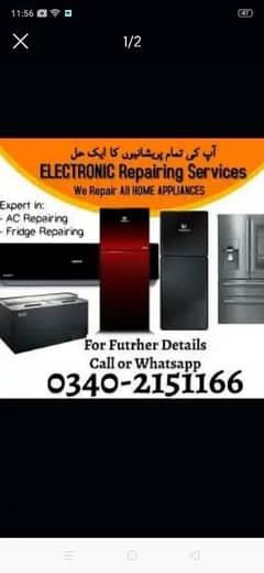 Fridge & A. c Repairing Center