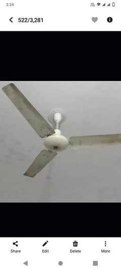 fan in good condition