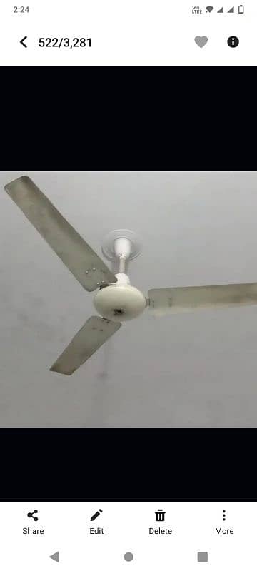 fan in good condition 0