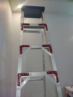 aluminium Folding Ladder 8 Ft 2mm extra support