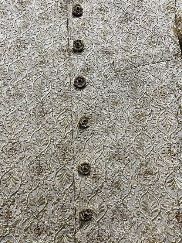 Groom sherwani in good condition 0