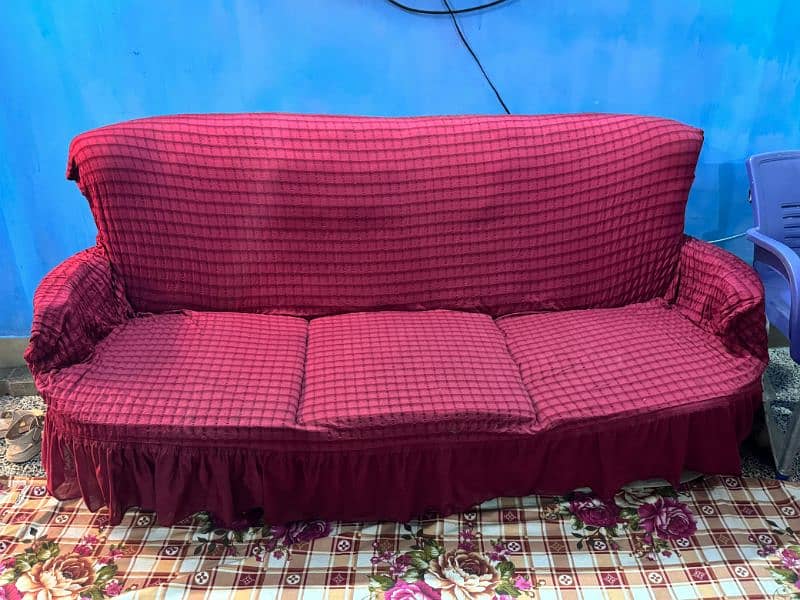 Seven seater sofa set 18 hazar 7