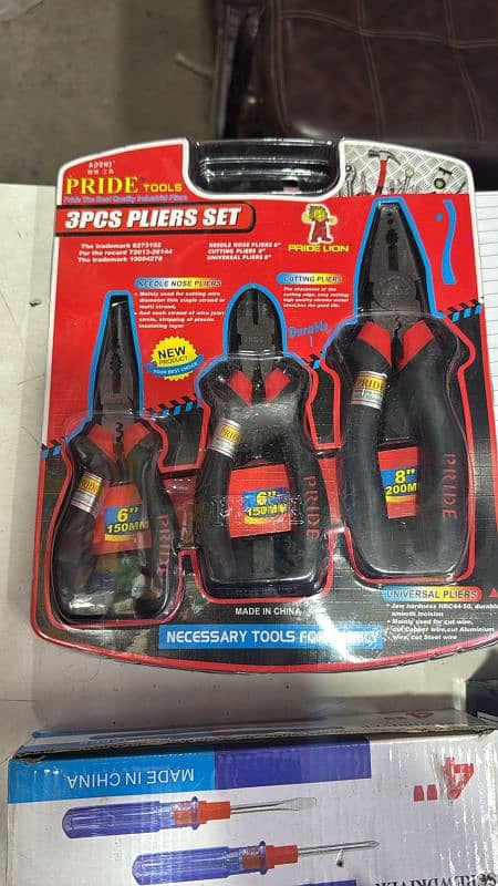 3x Plier Set Special Edition Pride Tools 0