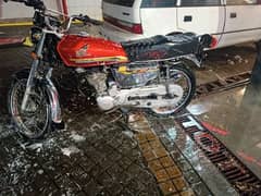 Honda 125 for sale golden number