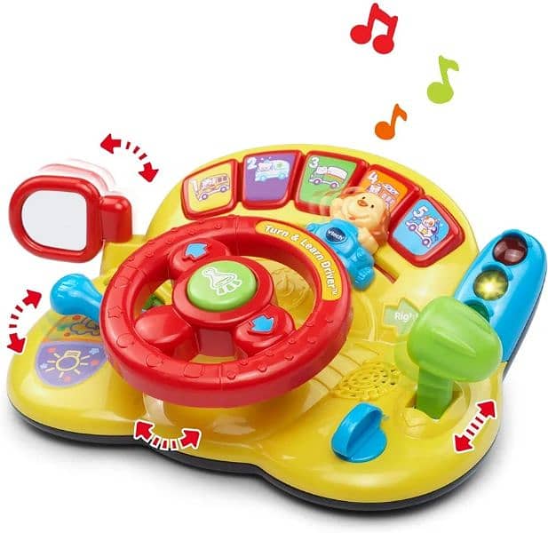 VTech Infant & Toddler Turn & Learn Driver 3