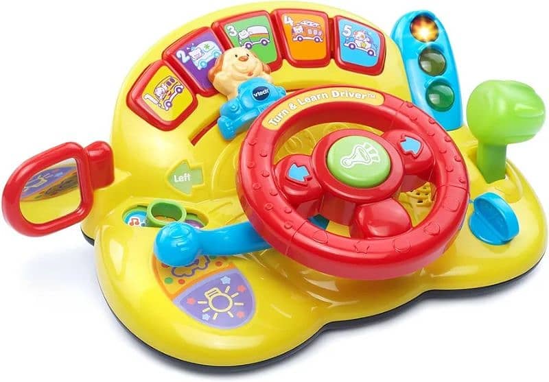 VTech Infant & Toddler Turn & Learn Driver 4