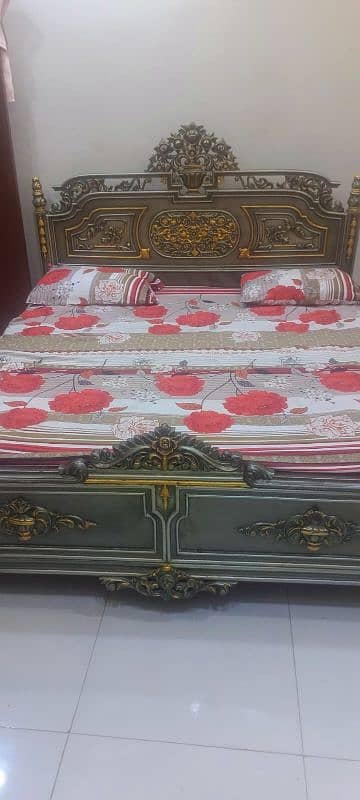 chinioti furniture king size bed 5