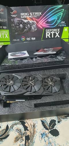 Asus Rog Strix Rtx 2070 Oc with box and accessories