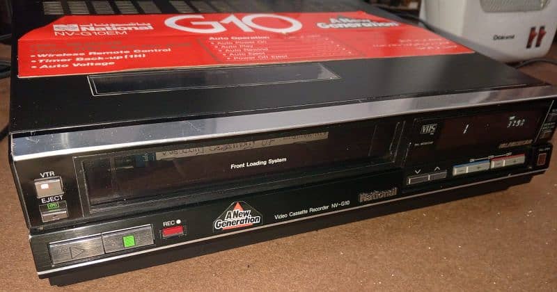 National G10 VCR Remote control or Leeds Saat Hain Full working 1