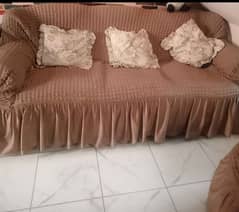 5 seater sofa set with cover