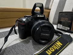 nikon d5200 with lens